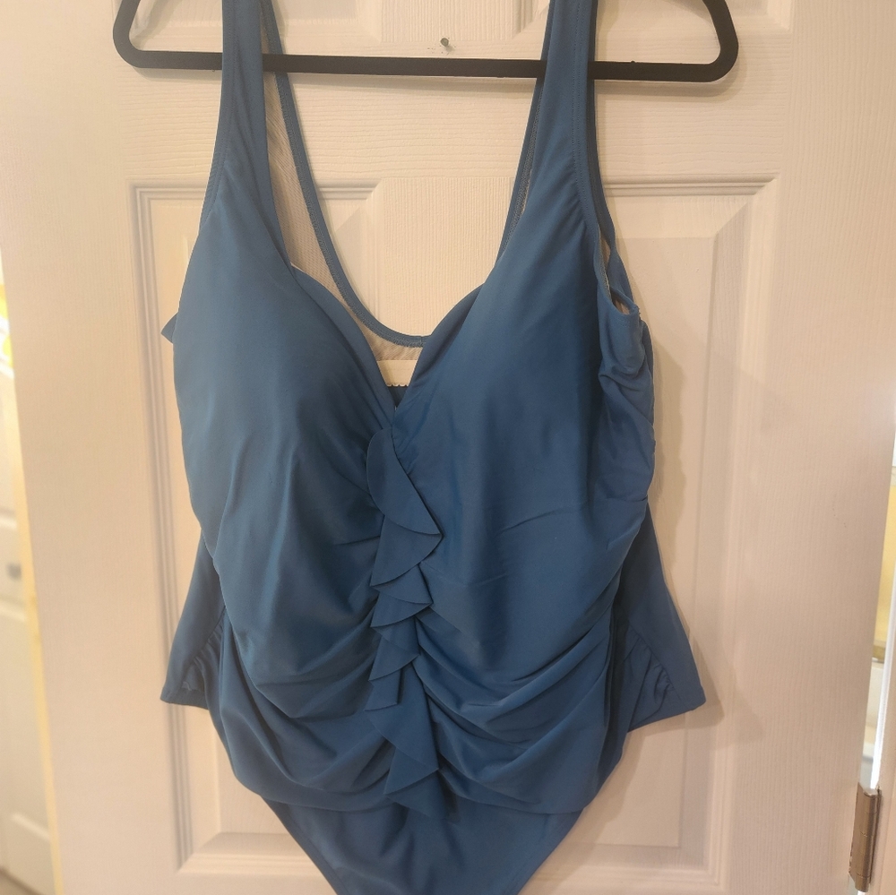 Teal One-Piece Swimsuit